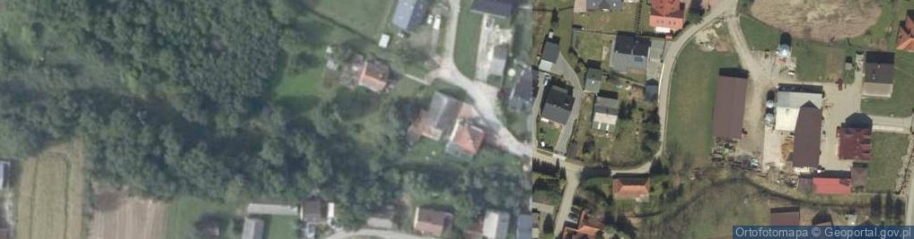 Zdjęcie satelitarne Łężkowice ul.