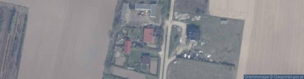 Zdjęcie satelitarne Leźno ul.
