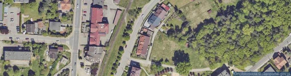 Zdjęcie satelitarne Leśna ul.
