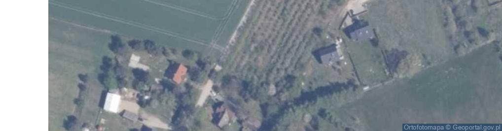Zdjęcie satelitarne Leśne Echo ul.
