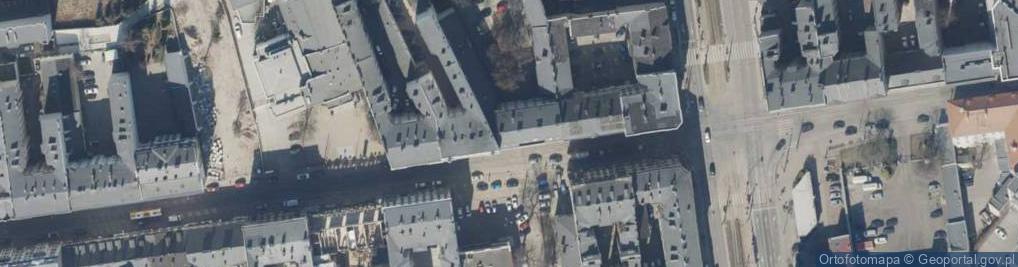 Zdjęcie satelitarne Legionów ul.