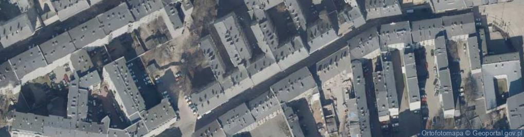 Zdjęcie satelitarne Legionów ul.
