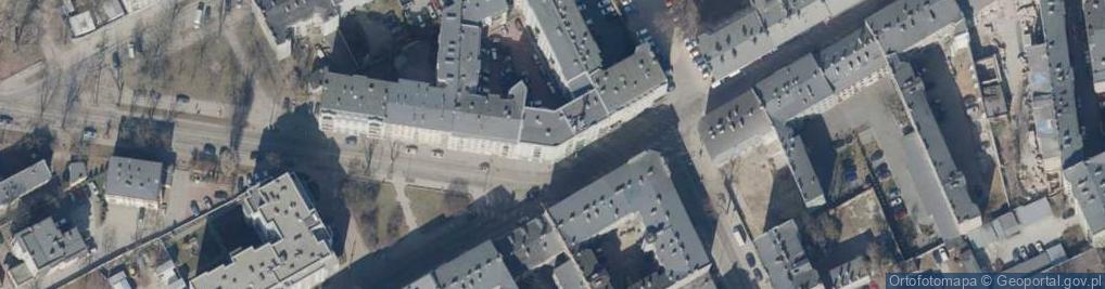 Zdjęcie satelitarne Legionów ul.