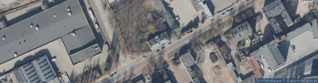 Zdjęcie satelitarne Legionów ul.