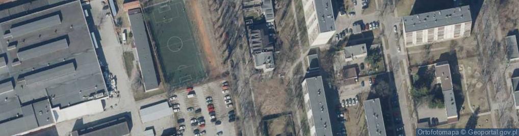 Zdjęcie satelitarne Łęczycka ul.