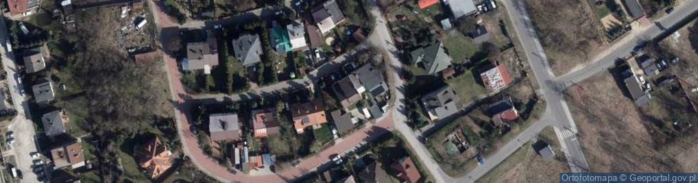 Zdjęcie satelitarne Leżakowa ul.