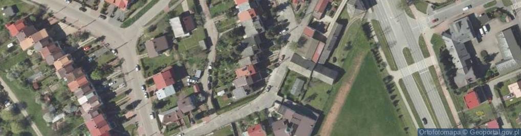 Zdjęcie satelitarne Leśna ul.