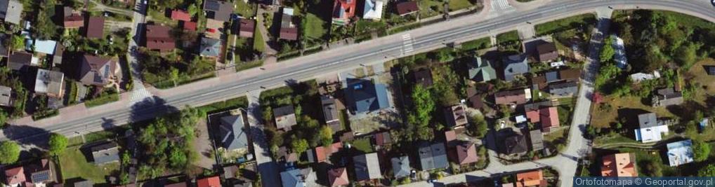 Zdjęcie satelitarne Łęczycka ul.