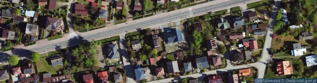 Zdjęcie satelitarne Łęczycka ul.