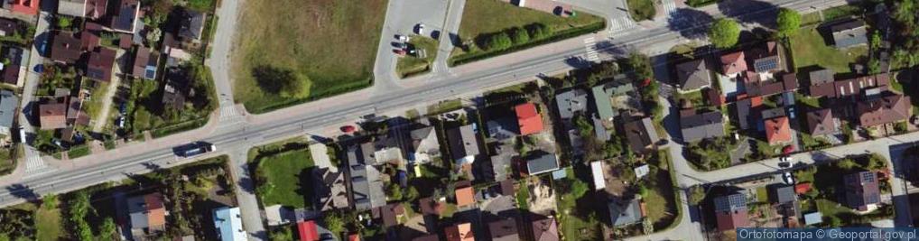 Zdjęcie satelitarne Łęczycka ul.