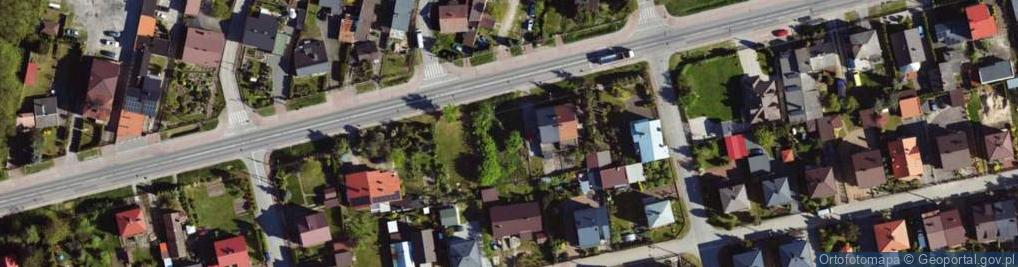Zdjęcie satelitarne Łęczycka ul.