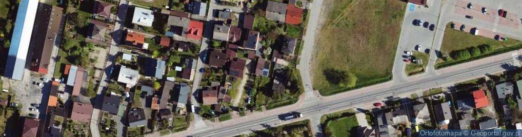 Zdjęcie satelitarne Łęczycka ul.