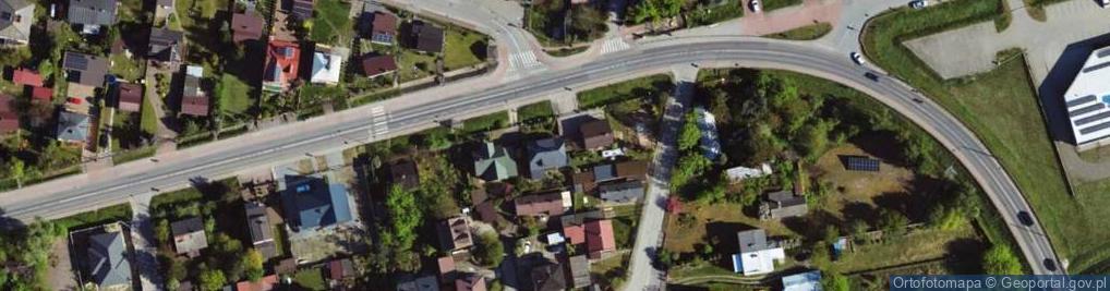 Zdjęcie satelitarne Łęczycka ul.