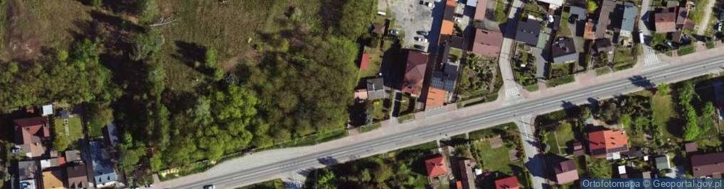 Zdjęcie satelitarne Łęczycka ul.