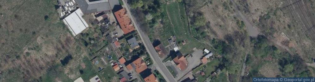 Zdjęcie satelitarne Leśna ul.