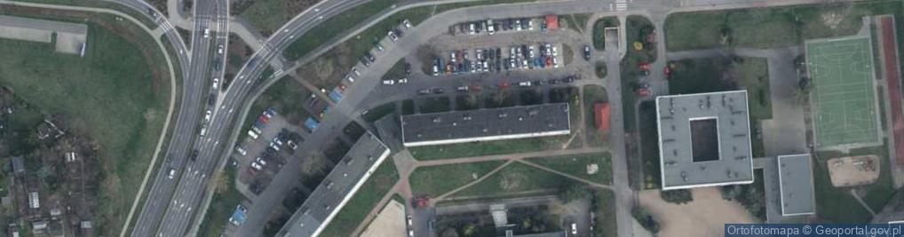 Zdjęcie satelitarne Legnicka ul.