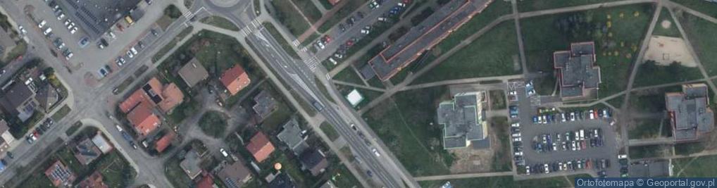 Zdjęcie satelitarne Leśna ul.