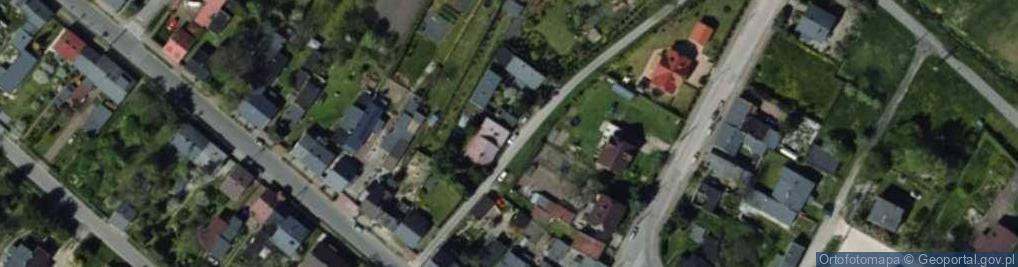 Zdjęcie satelitarne Łęgowa ul.