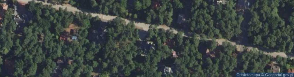 Zdjęcie satelitarne Leśna ul.