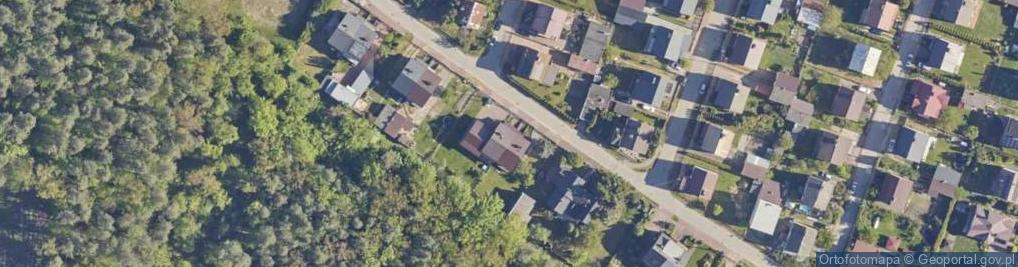 Zdjęcie satelitarne Leśna ul.