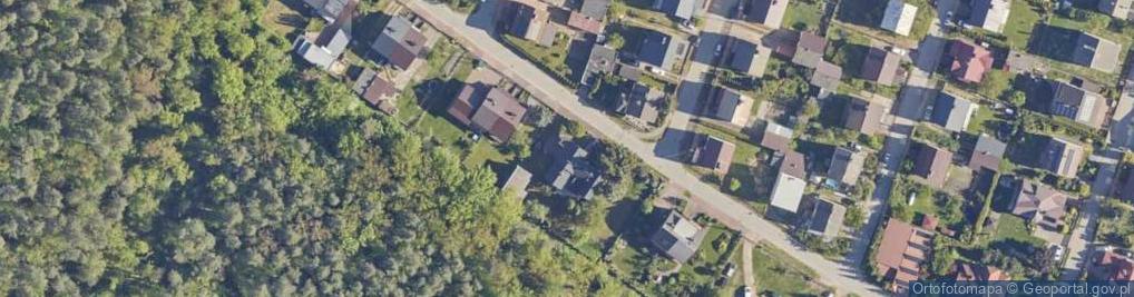 Zdjęcie satelitarne Leśna ul.