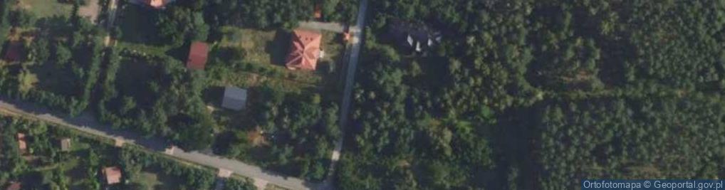 Zdjęcie satelitarne Leśnej Polany ul.