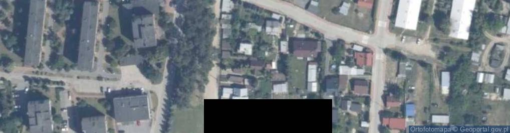 Zdjęcie satelitarne Leśna ul.