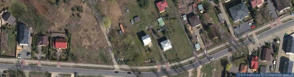 Zdjęcie satelitarne Legionowa ul.