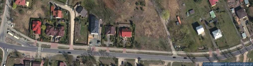Zdjęcie satelitarne Legionowa ul.