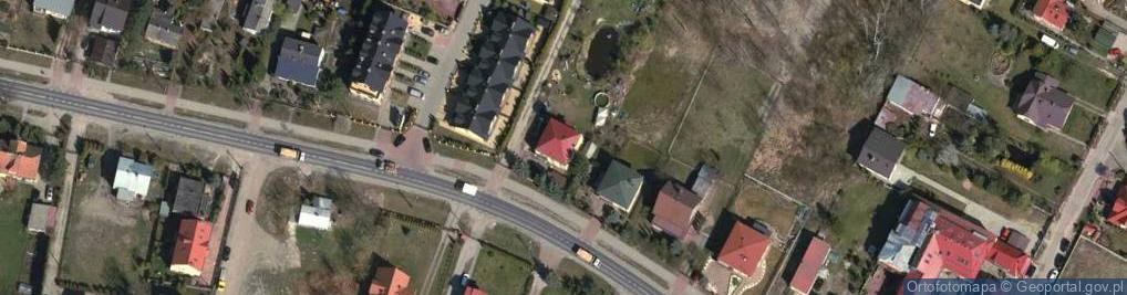 Zdjęcie satelitarne Legionowa ul.