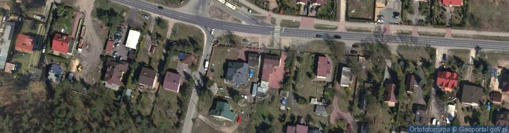 Zdjęcie satelitarne Legionowa ul.