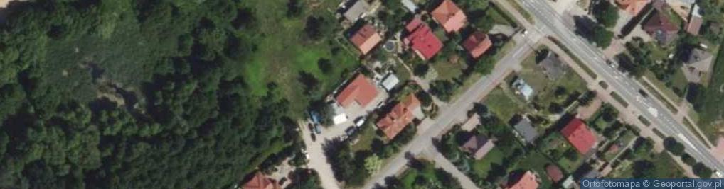 Zdjęcie satelitarne Leśna ul.