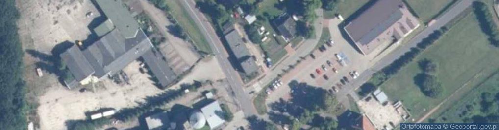 Zdjęcie satelitarne Leśna ul.