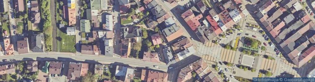 Zdjęcie satelitarne Legionów ul.