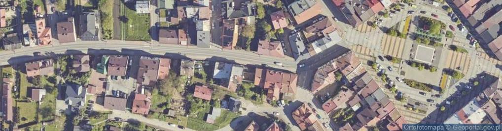 Zdjęcie satelitarne Legionów ul.