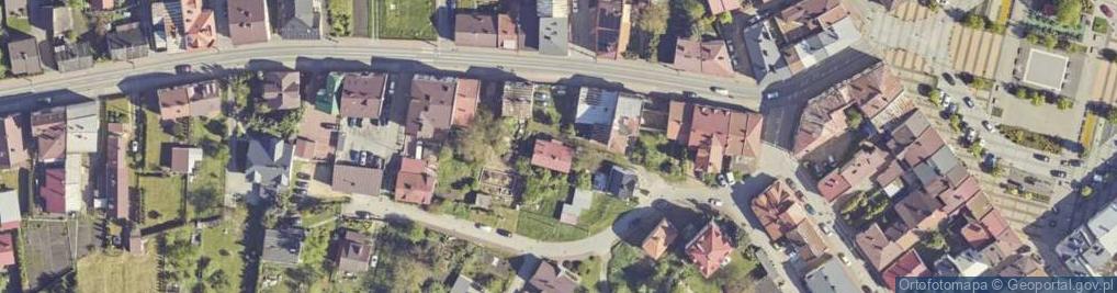 Zdjęcie satelitarne Legionów ul.