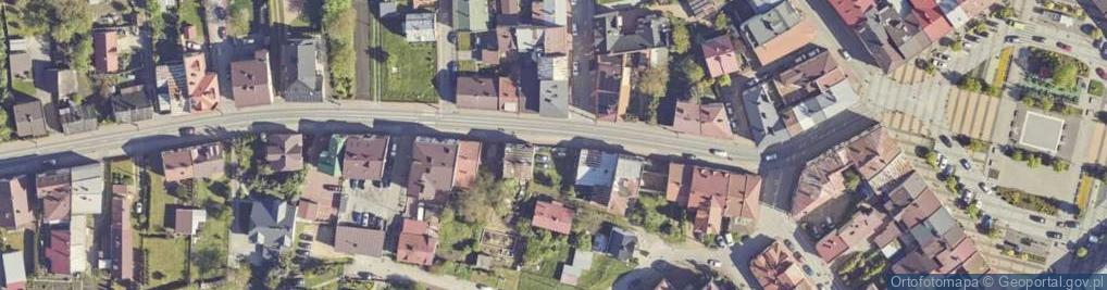 Zdjęcie satelitarne Legionów ul.
