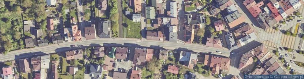 Zdjęcie satelitarne Legionów ul.