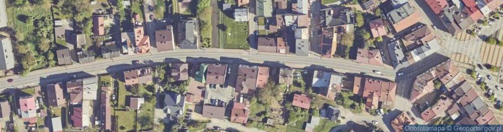 Zdjęcie satelitarne Legionów ul.