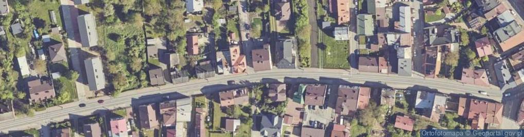 Zdjęcie satelitarne Legionów ul.