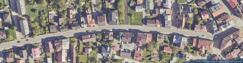 Zdjęcie satelitarne Legionów ul.