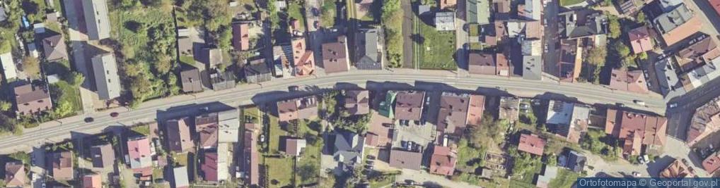 Zdjęcie satelitarne Legionów ul.