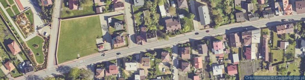 Zdjęcie satelitarne Legionów ul.