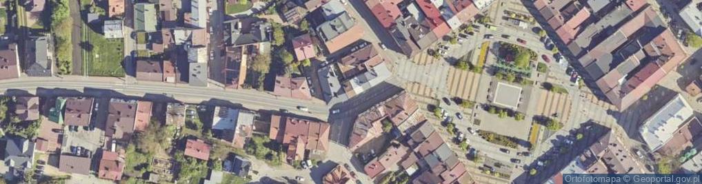 Zdjęcie satelitarne Legionów ul.