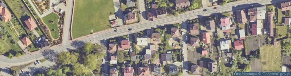 Zdjęcie satelitarne Legionów ul.