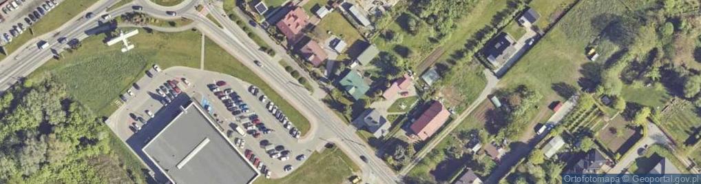 Zdjęcie satelitarne Legionów ul.