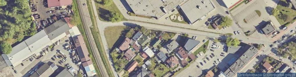 Zdjęcie satelitarne Leśna ul.