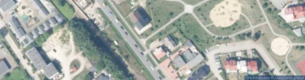 Zdjęcie satelitarne Lechitów ul.