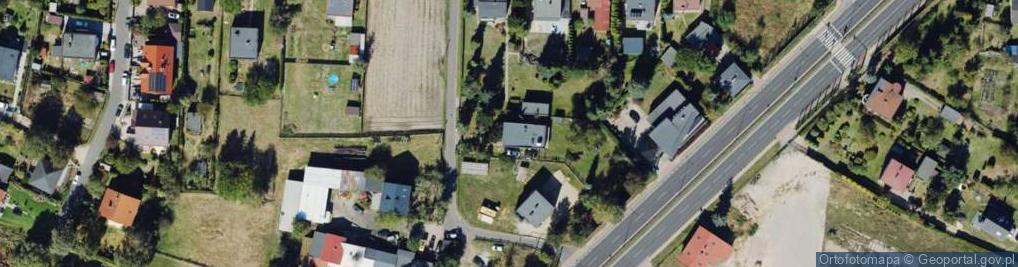 Zdjęcie satelitarne Leśna ul.