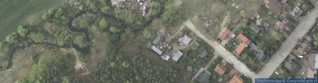 Zdjęcie satelitarne Letniskowa ul.